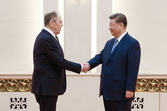习近平特地会见俄外长：维护两国发展和安全利益