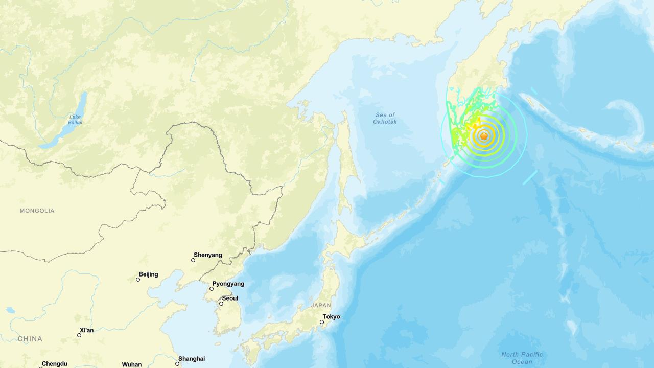 俄罗斯强震上修规模8.7 全日本沿岸列海啸警报「恐涌（血战到底）3公尺浪高」