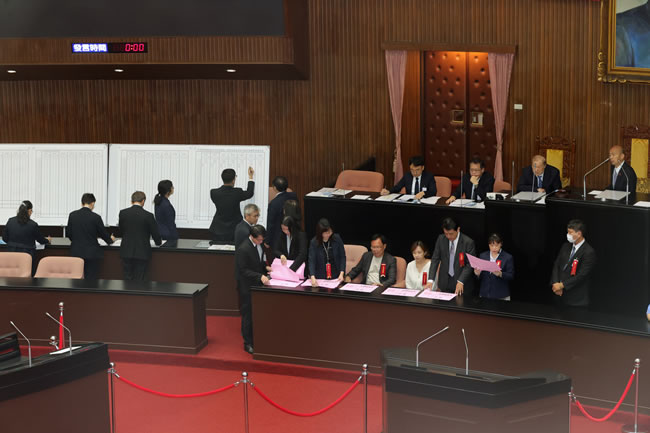 7大法官人事全被否决 绿也跑票