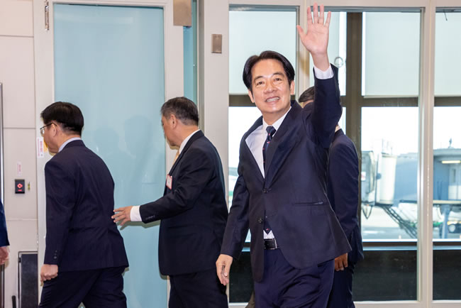 赖清德8月访中南美3邦交国 将过境纽约、达拉斯