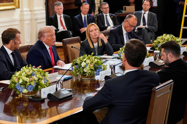 川普、泽伦斯基与欧洲领袖会谈 重点一次看