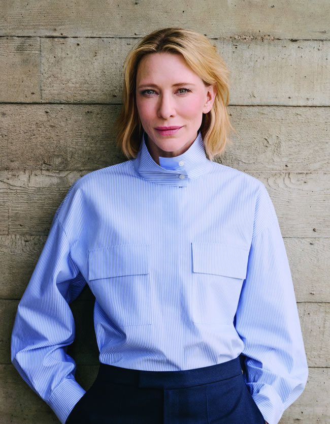 凯特布兰琪出任UNIQLO全球品牌大使 影后同款衬衫引高度询问