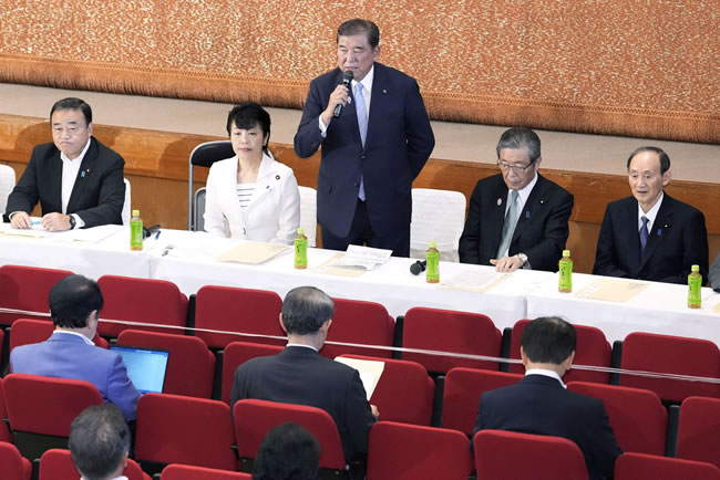 自民党内逼石破茂下台 地方开第一枪