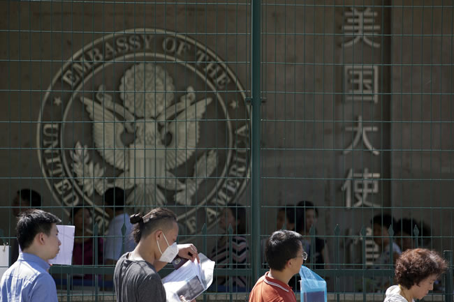 返母国申请？美国务院：非移民签证都要面谈