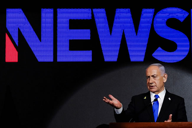 内唐亚胡：启动加萨停火谈判 结束战争释放人质