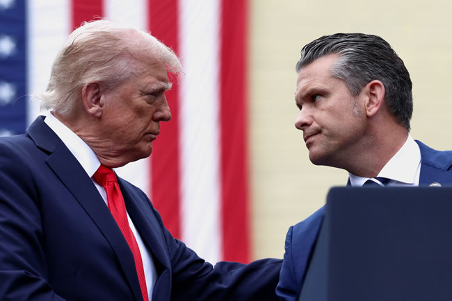 美防长召集全球数百将官 据传川普将亲临讲话