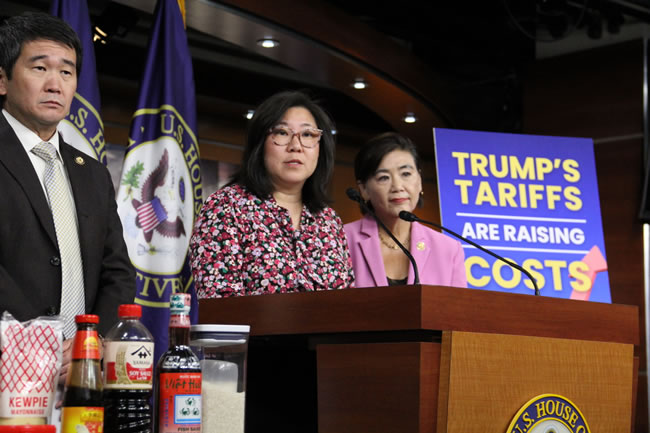 国会亚太裔党团：关税对亚裔打击大 食品普遍涨价