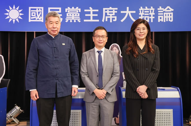 蓝党魁选举首辩 3强聚焦蓝白合
