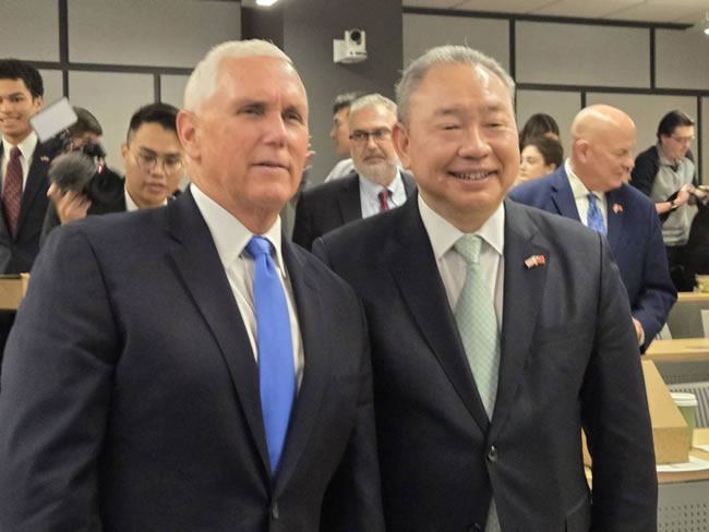 吁加速交付延迟的对台军售 潘斯：美国必须做得更好