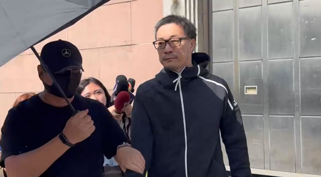 强吻国民党女议员 台名嘴朱学恒「暴瘦」提前出狱